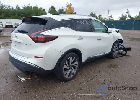 2020 Nissan Murano Sl Intelligent Awd из США, поврежденный, VIN 5N1AZ2CS1LN130357